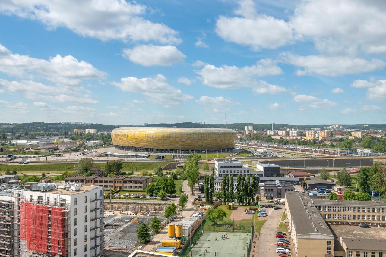 Sea View Letnica Tower & Sea View By Downtown Apartments Gdansk Dış mekan fotoğraf