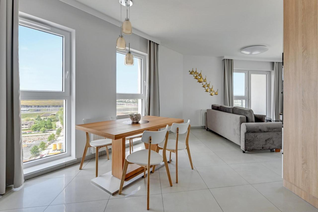 Sea View Letnica Tower & Sea View By Downtown Apartments Gdansk Dış mekan fotoğraf
