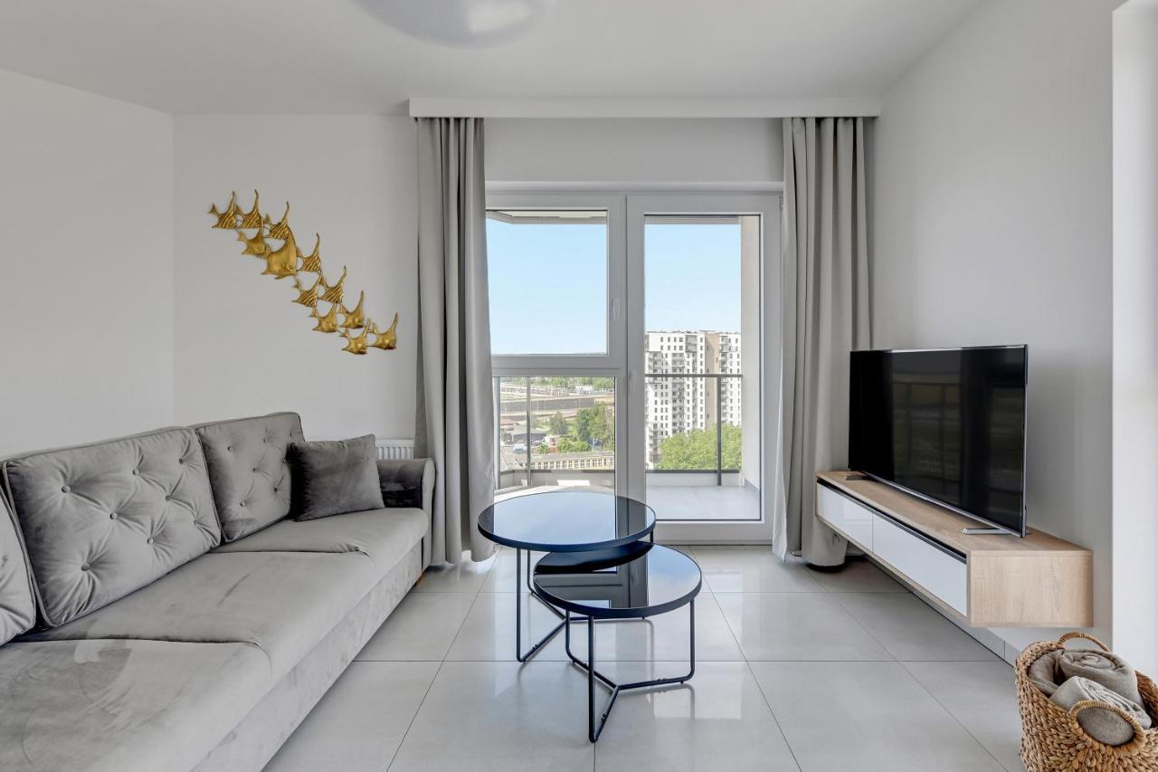Sea View Letnica Tower & Sea View By Downtown Apartments Gdansk Dış mekan fotoğraf